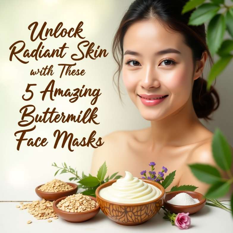 Unlock Radiant Skin with These 5 Amazing Buttermilk Face Masks