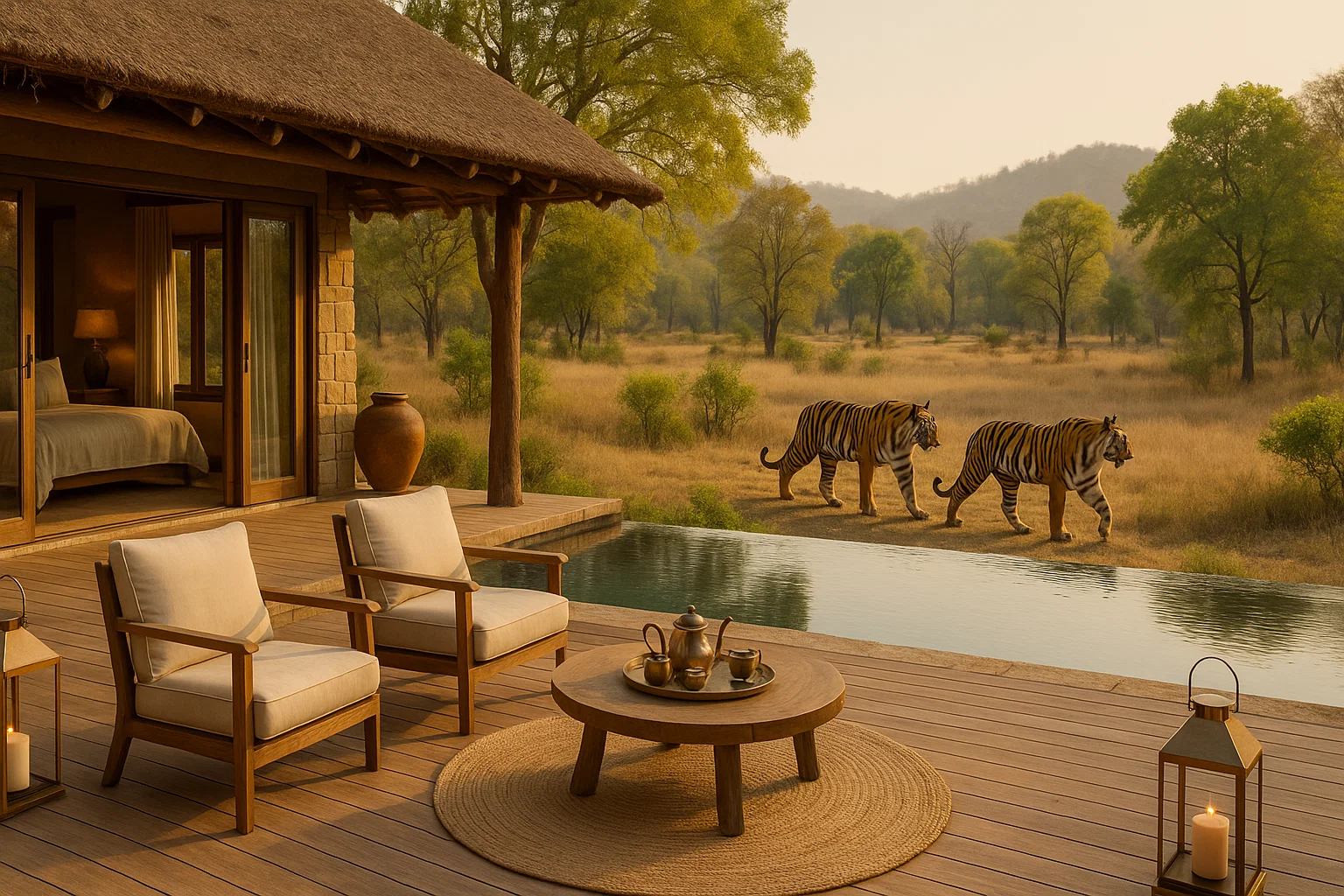 Luxury Wildlife Safari Lodges in India for a Wild Yet Lavish Stay