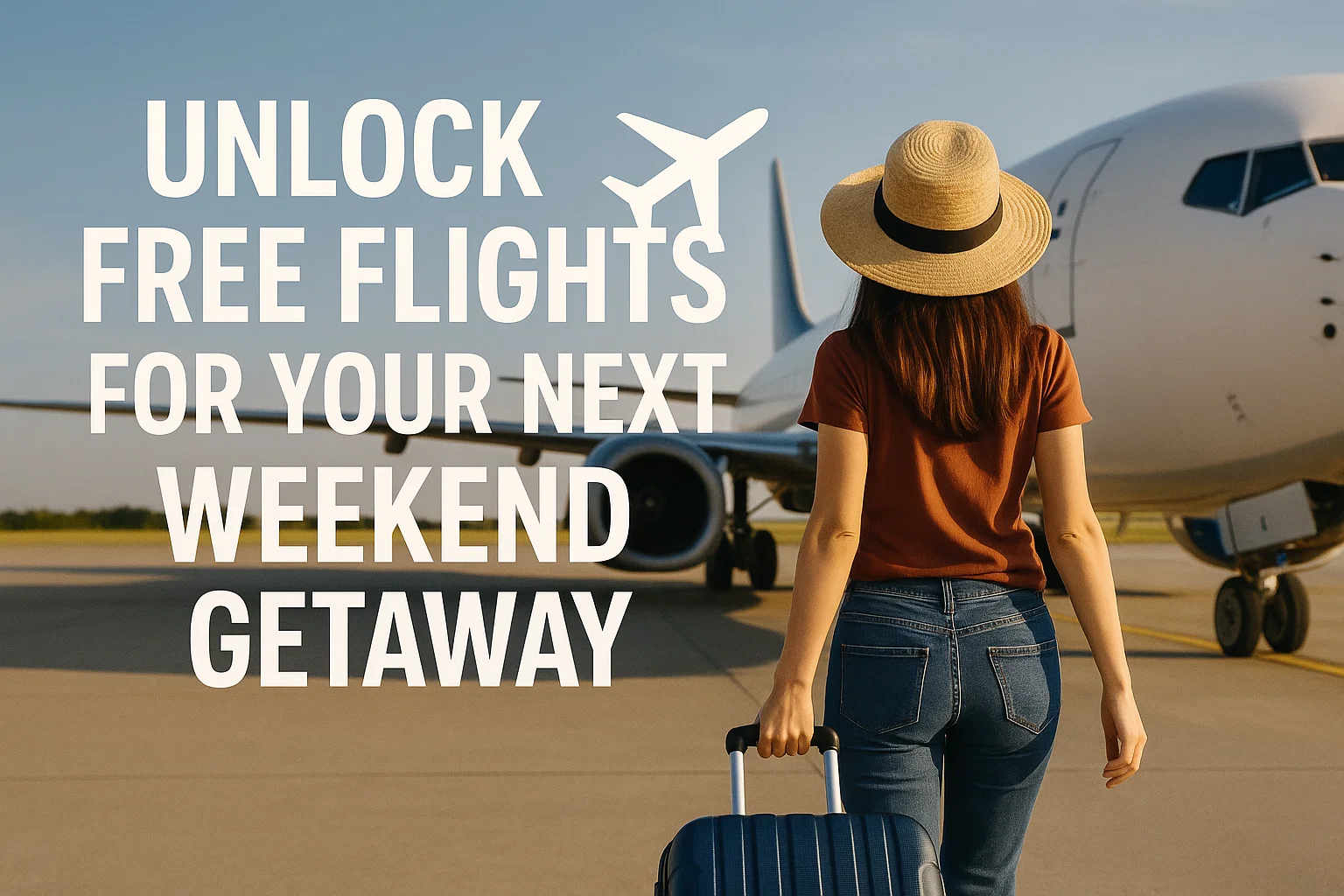 Unlock Free Flights for Your Next Weekend Getaway