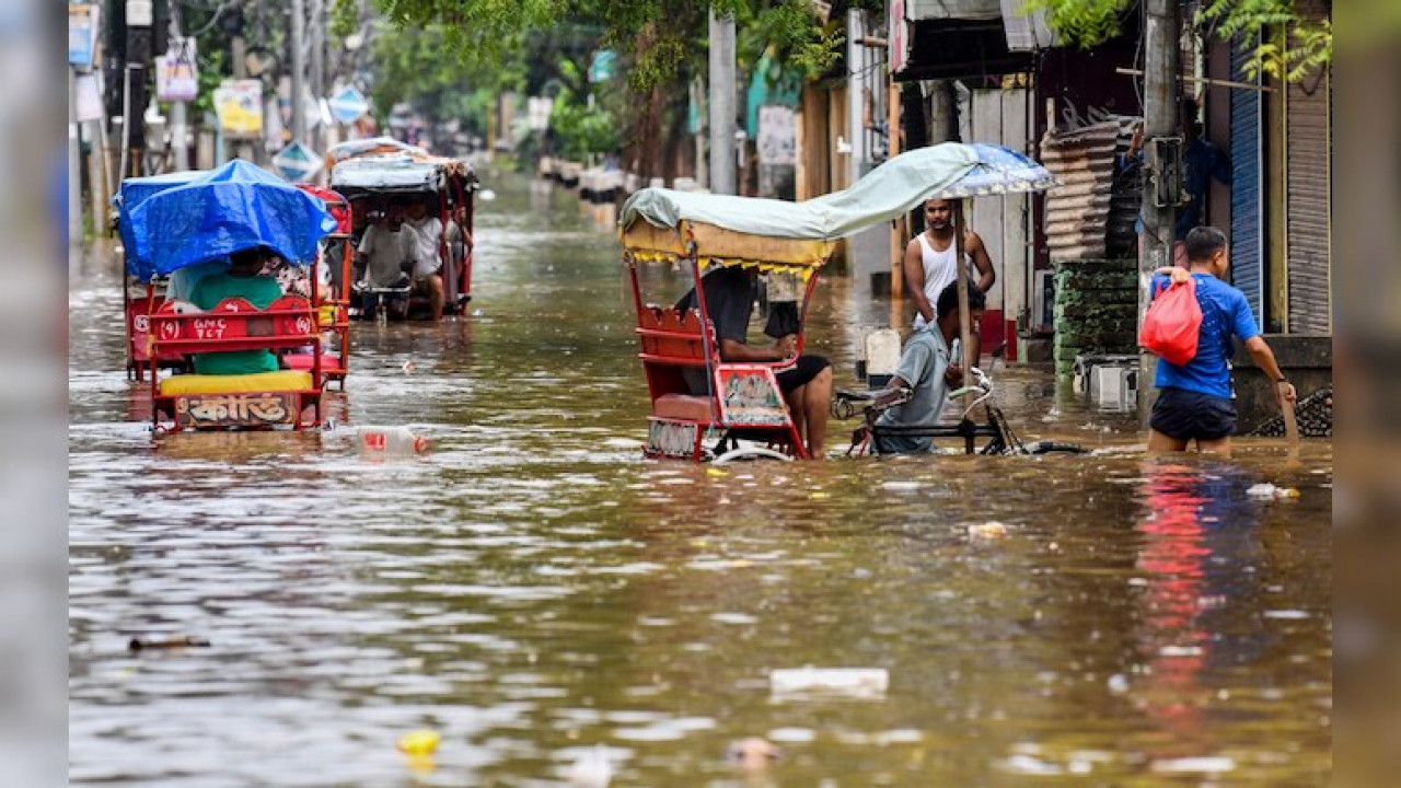  Assam Drowns From Villages to Cities, Life Reels Under Rele