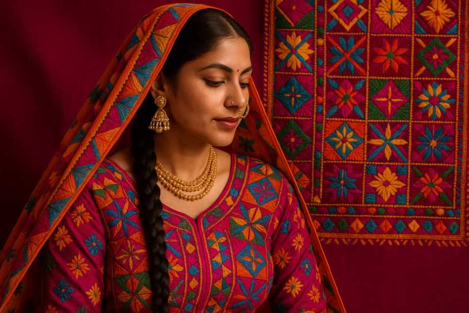Phulkari Vibrant Revival: How Punjab’s Traditional Embroidery is Reclaiming the Spotlight?