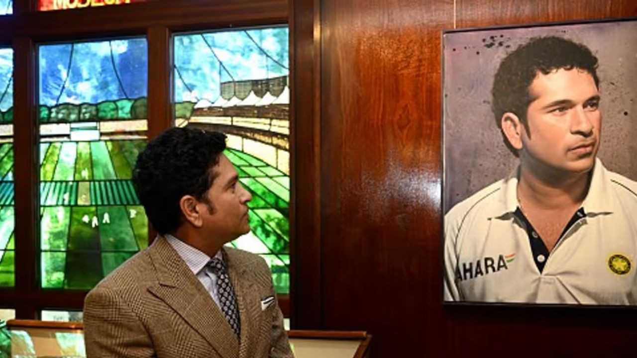  Gratitude from the Greatest Sachin Tendulkars portrait unveiled at Lords 