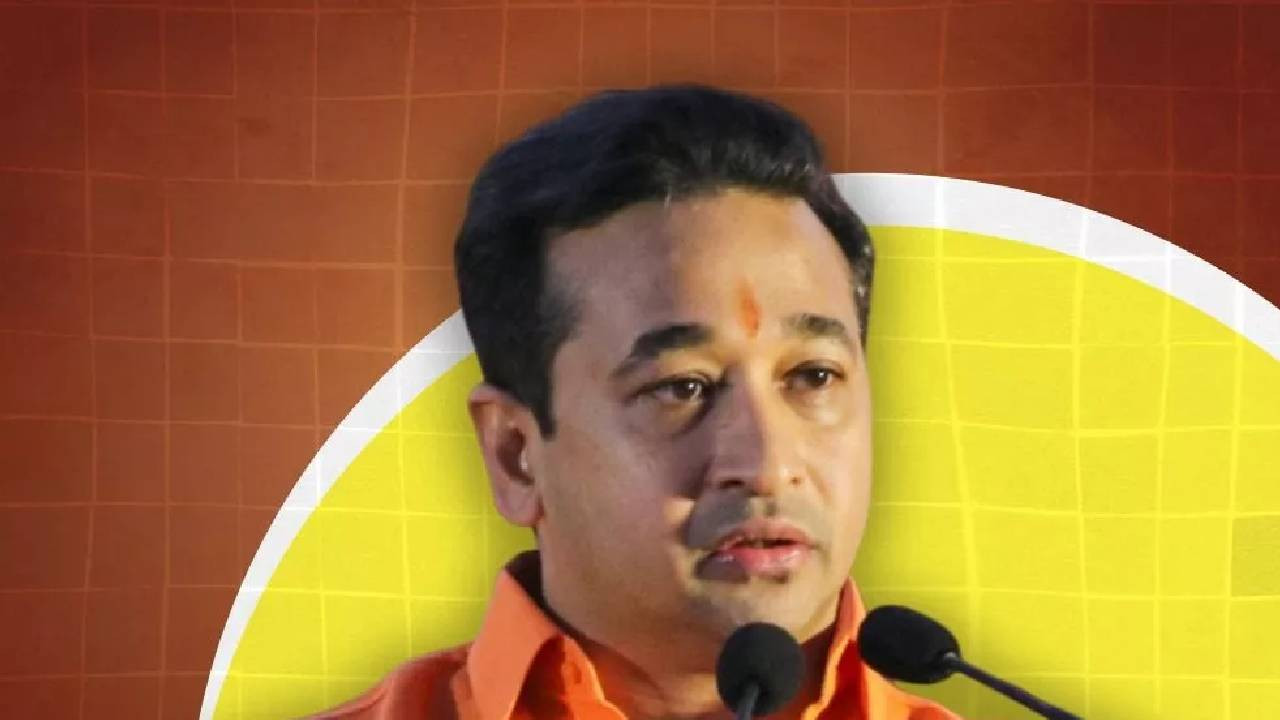  He who wears a round cap Maharashtra minister Nitesh Rane says he became MLA with Hindu votes 