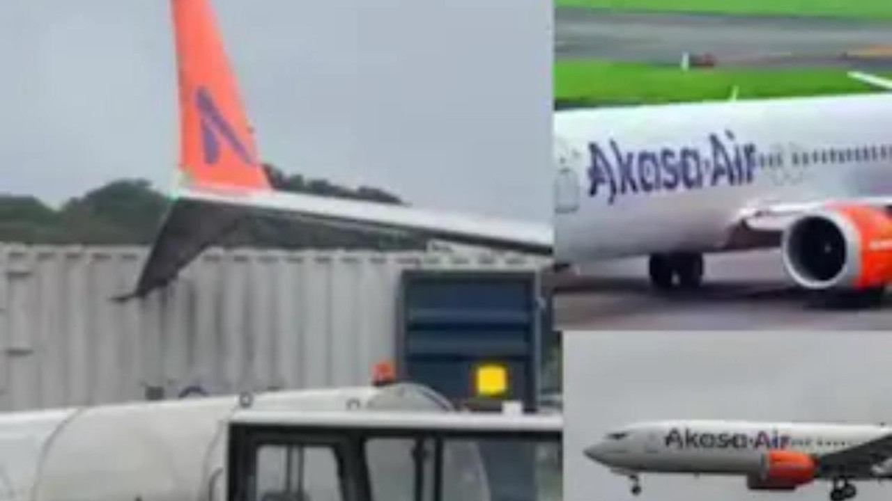  Akasa Air Plane Hit by Cargo Truck at Mumbai Airport, Aircraft Under Inspection 