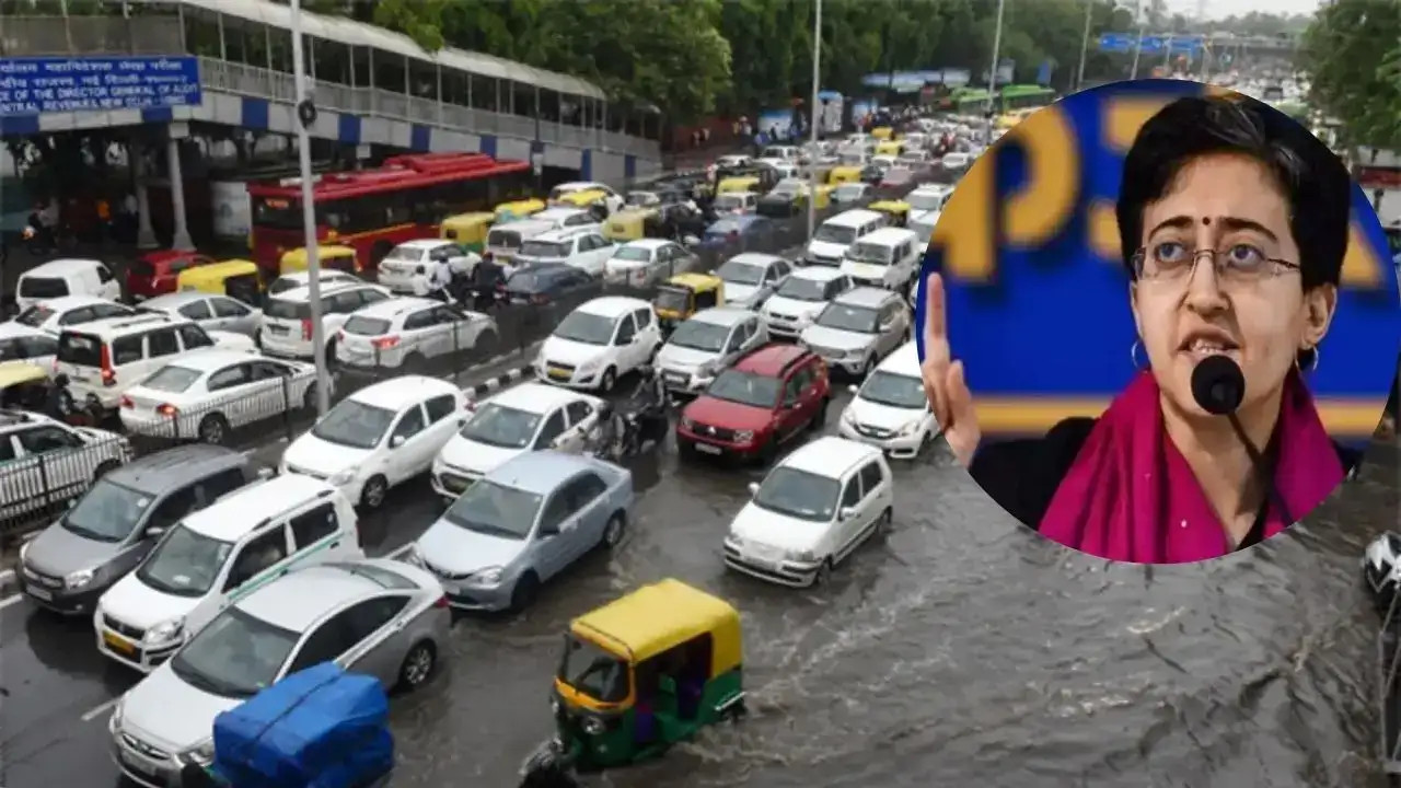  Delhi Drowns After Brief Rain, Kejriwal Slams BJP Same Story Every Day Under Their Rule 