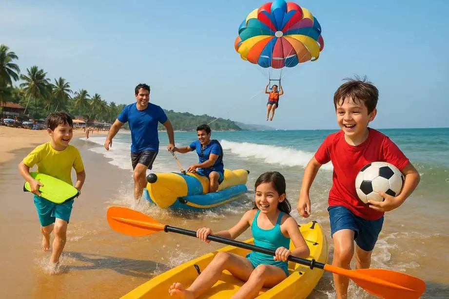 Baga Beach Adventures: Fun Activities for Kids and Adults