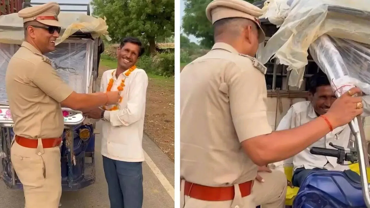 MP Traffic Police Goes Viral With: Musical Auto Warning