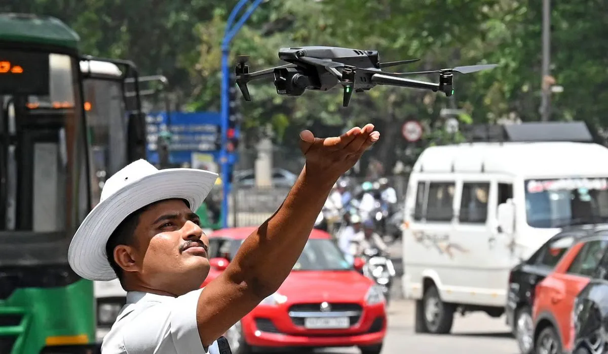 Urban Traffic Monitoring in Guwahati Using Drones