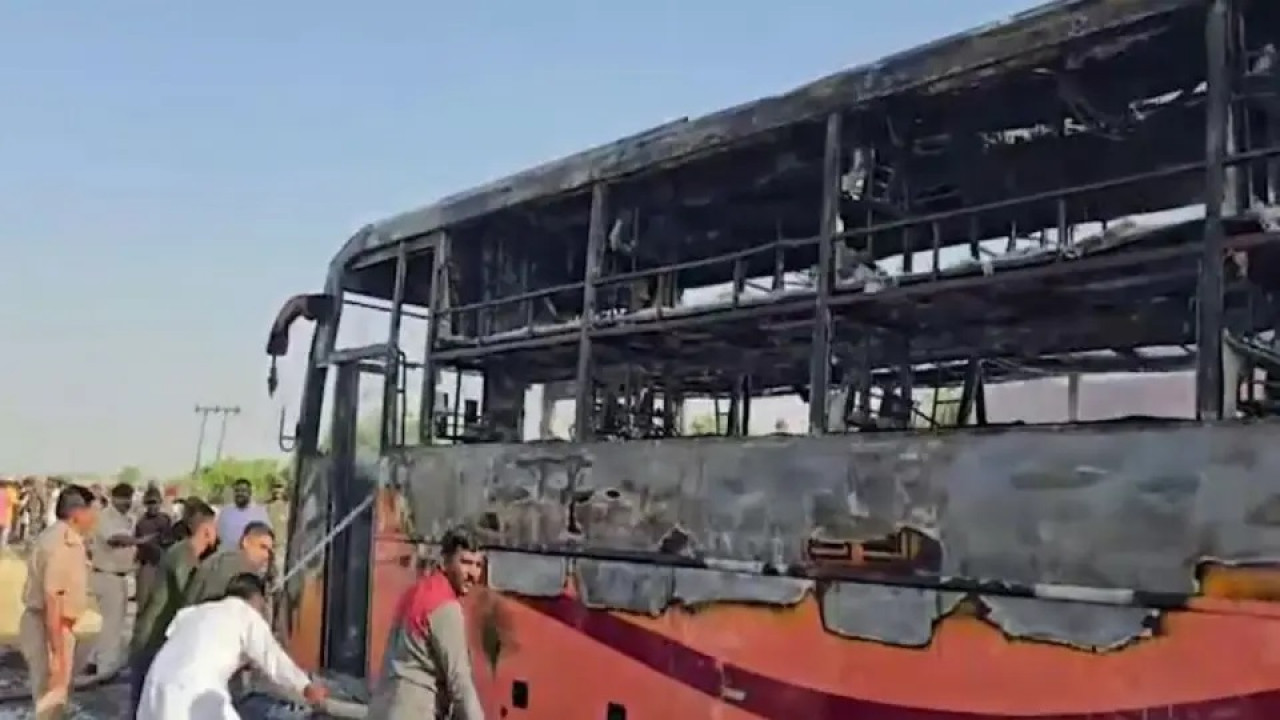  Jaisalmer bus fire tragedy in Rajasthan, at least 12 feared dead including children and women 