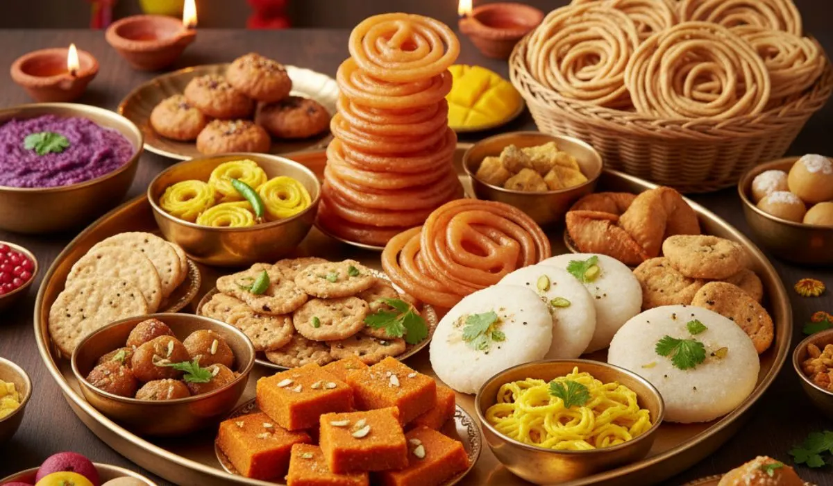 Traditional Gujarati Diwali Foods and Sweets