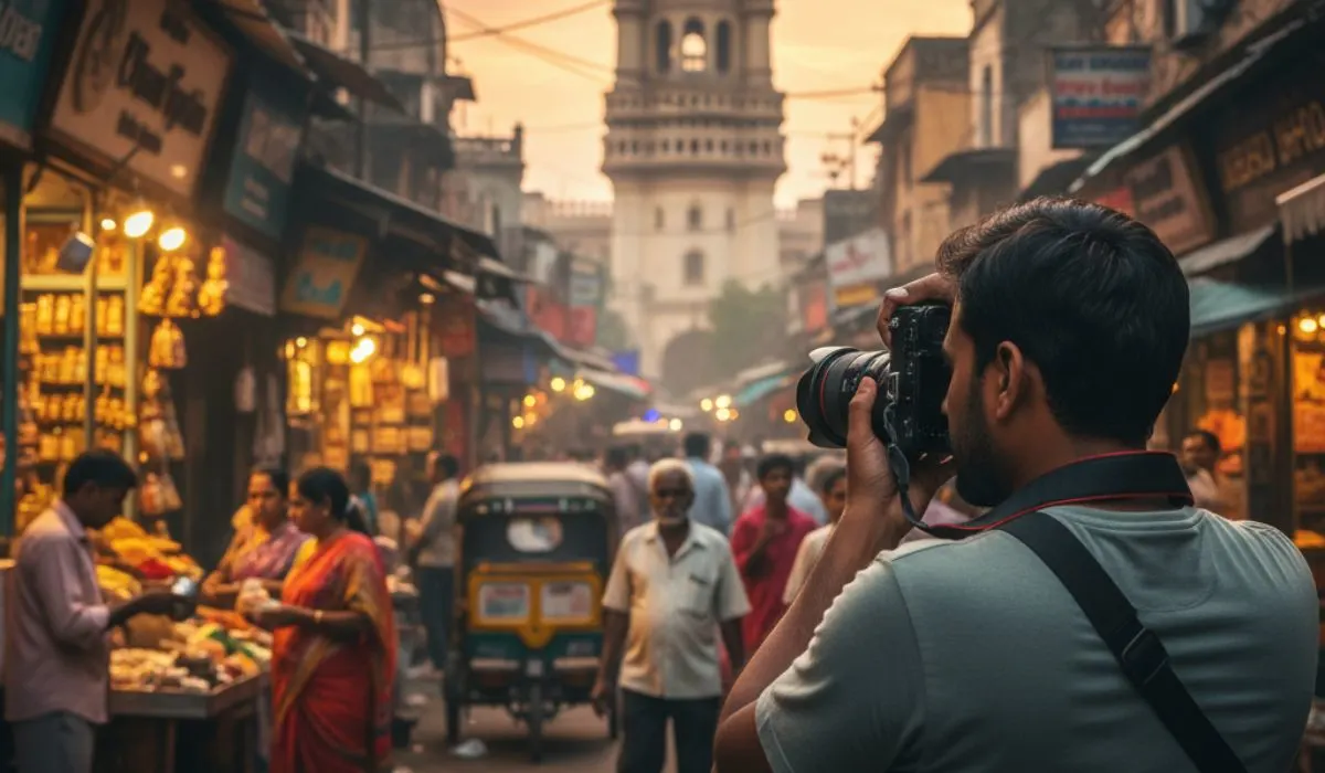 Street Photography in Hyderabad: Perfect Gear for City Shots