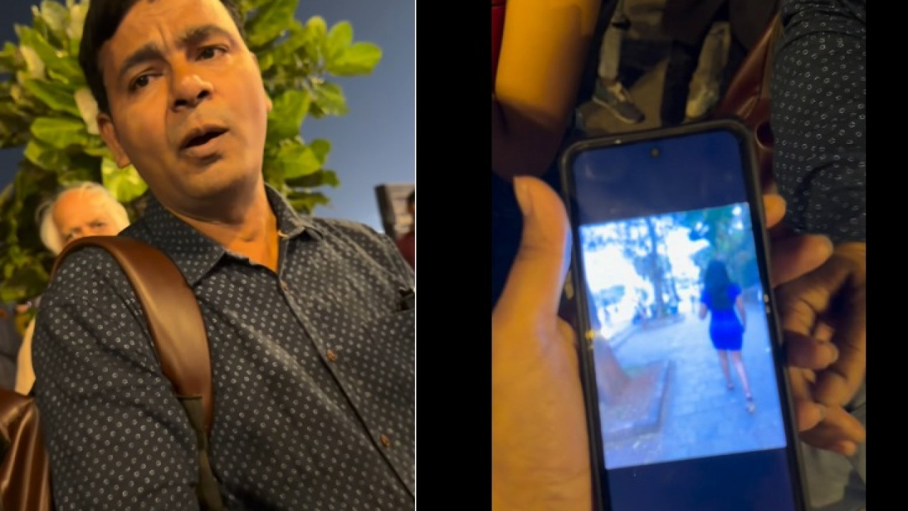  Woman Confronts Man For Taking Her Photos at Marine Drive 