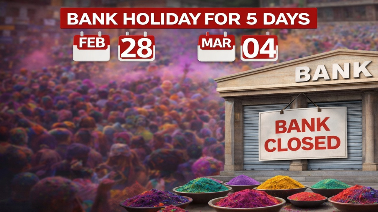  Banks to Remain Closed for Five Straight Days From Feb 28 on Holi Holidays 