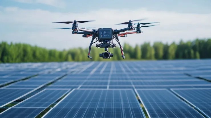 Drone For Solar Panel Inspection