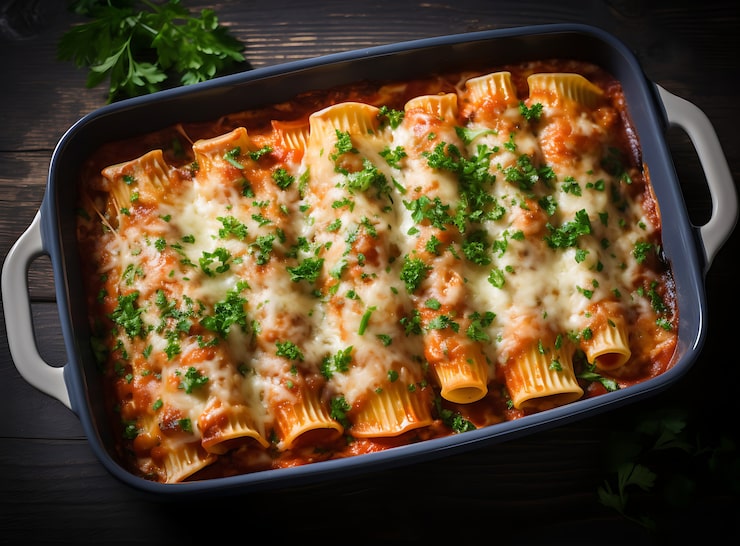 Easy Baked Ziti Pasta Recipe with Ricotta Cheese