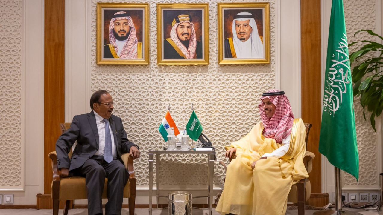  NSA Ajit Doval holds highlevel talks in Riyadh emphasis on bilateral ties, regional security 