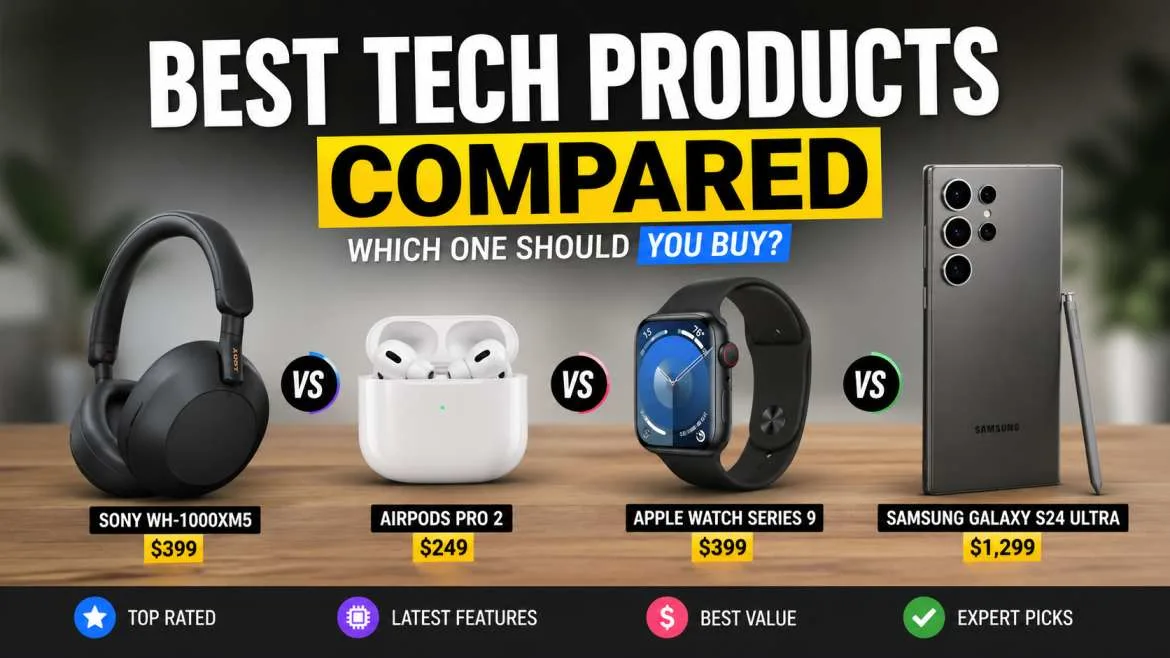 Best Tech Products Compared: Which One Should You Buy?