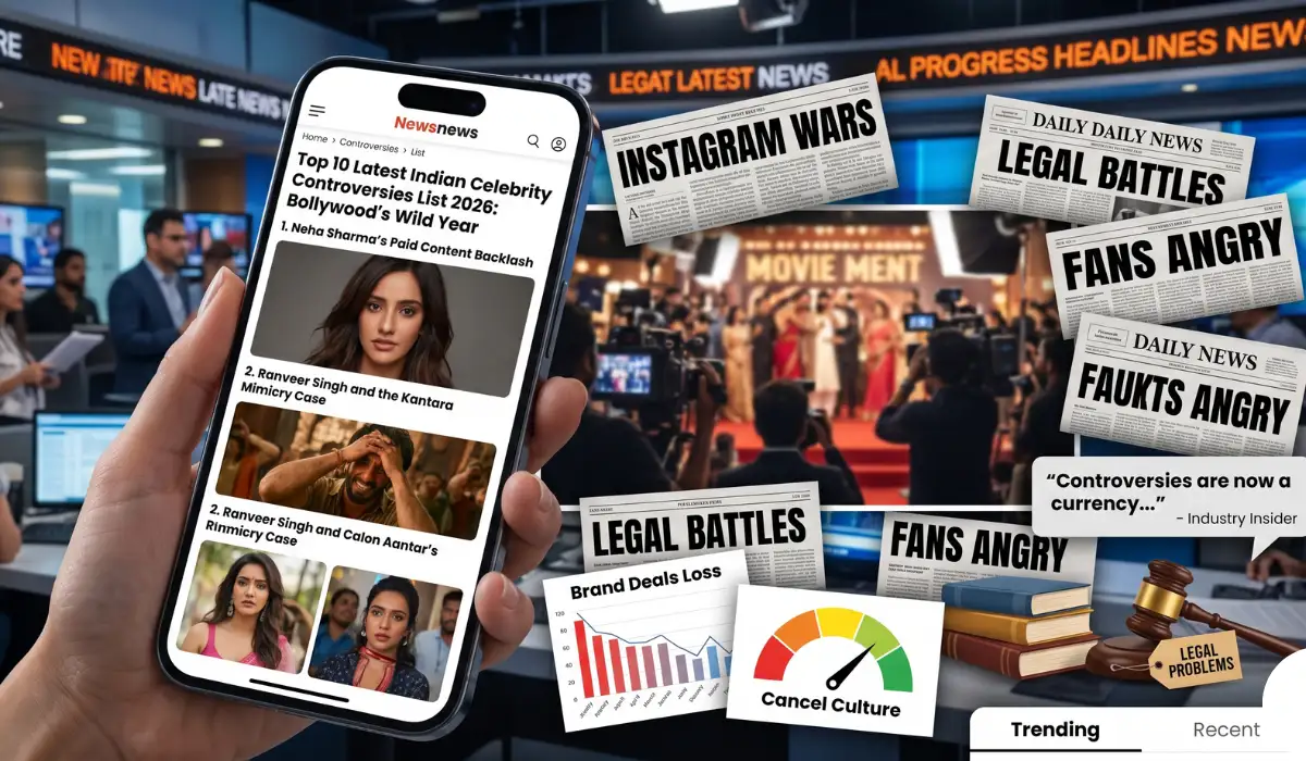 Top 10 Latest Indian Celebrity Controversies List 2026