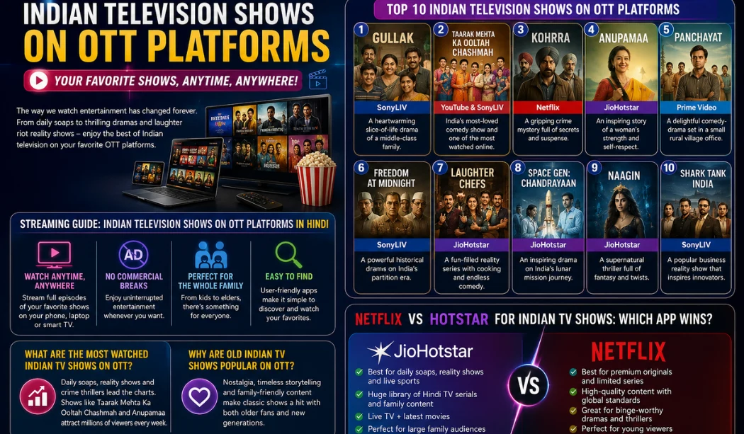 Top 10 Indian Television Shows On Ott Platforms 2026 Guide