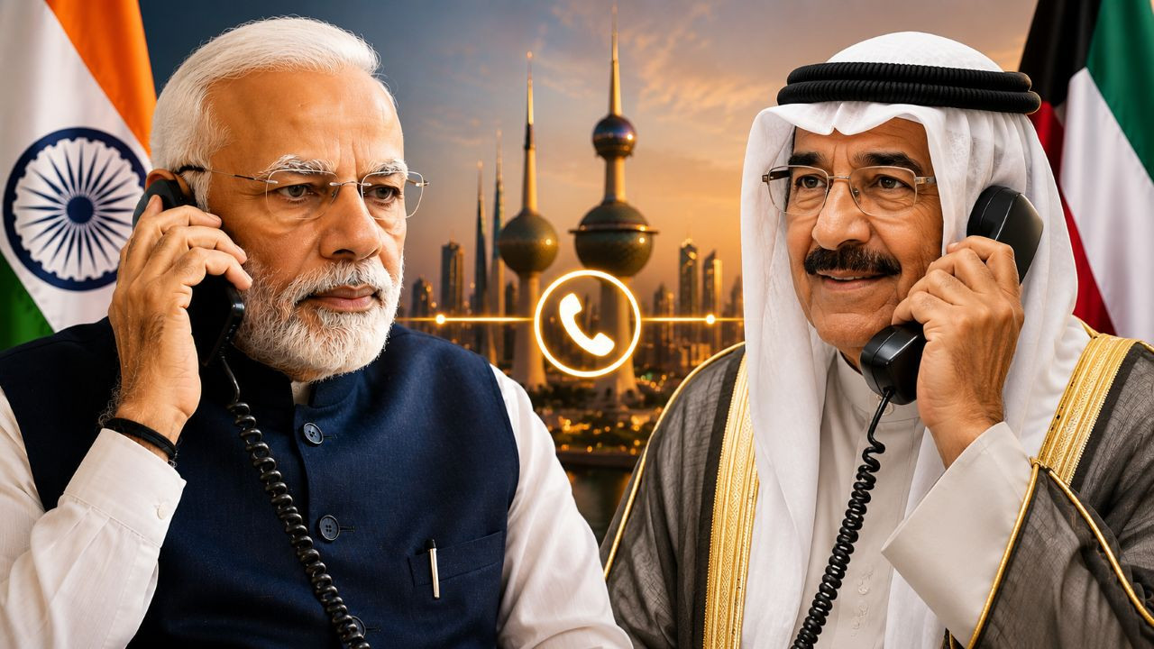  Modi Calls Kuwait Amir as West Asia Tensions Rise, Indian Killed in Iranian Drone Strike 
