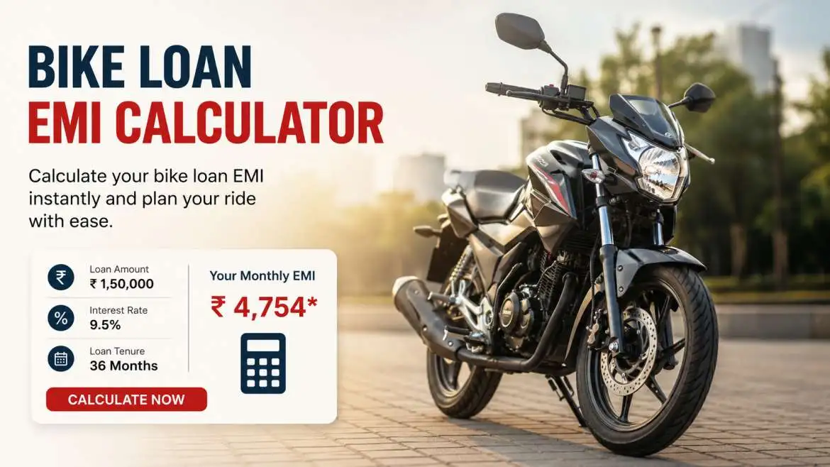Two-Wheeler Loan EMI Calculator: Plan Your Bike Purchase
