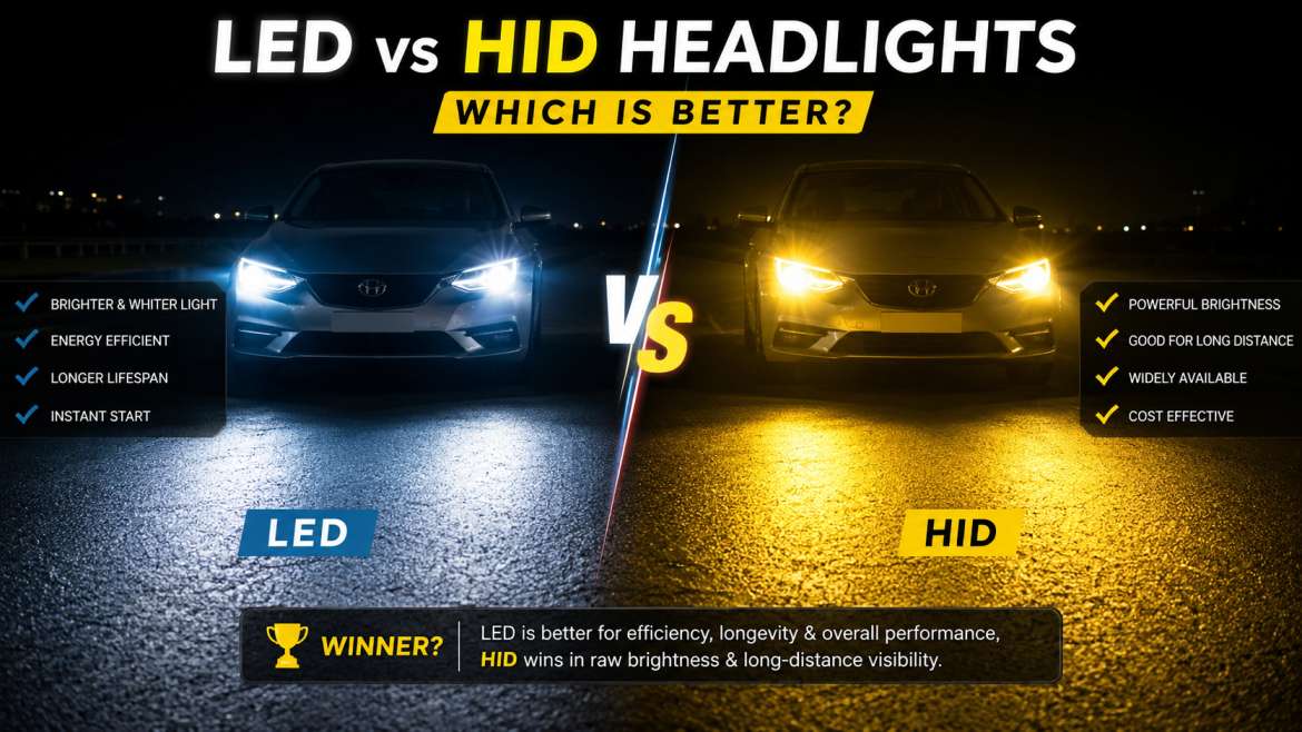 LED or HID Headlights: Which Is Best for Your Vehicle?