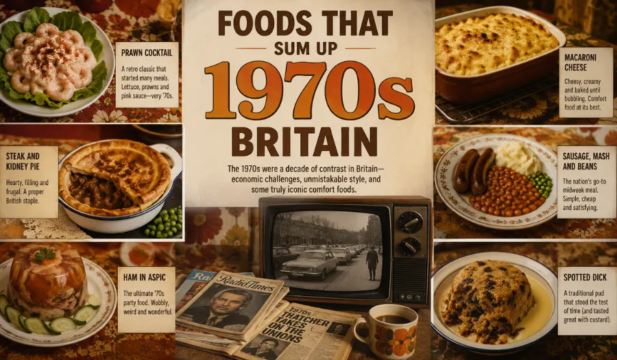 The Foods That Sum Up 1970s Britain