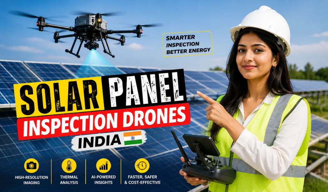 How Solar Panel Inspection Drones India Are Changing Clean Energy