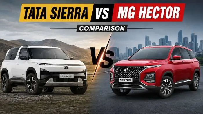 Tata Sierra vs. MG Hector comparison: Which Premium SUV Should You Buy?