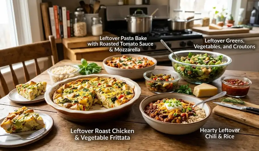 Recipes You Can Make With Leftovers To Save Money And Waste Less Food