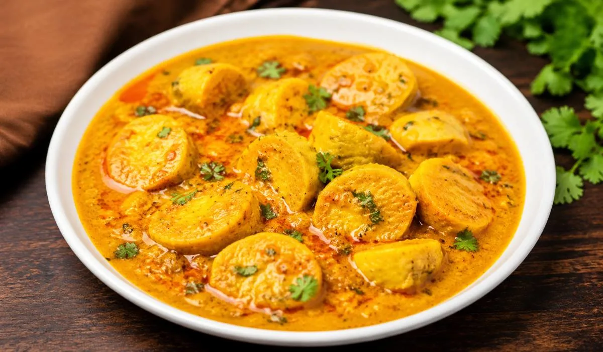 Gatte Ki Sabzi Recipe | Authentic Rajasthani Besan Gatte Cur