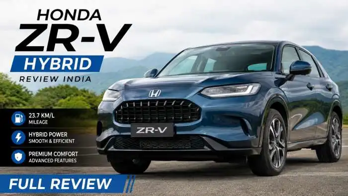 Honda ZR-V Hybrid India Review: A Premium and Efficient SUV