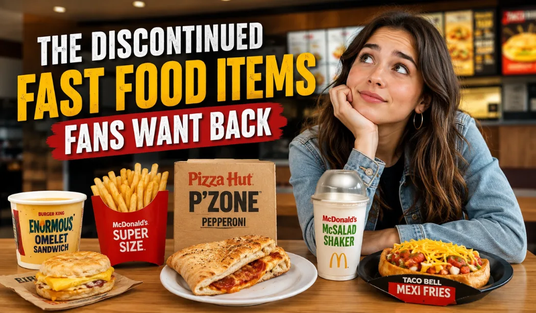 The Discontinued Fast Food Items Fans Want Back