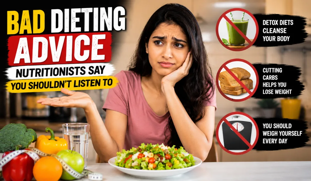 Bad dieting advice nutritionists say you shouldn’t listen to