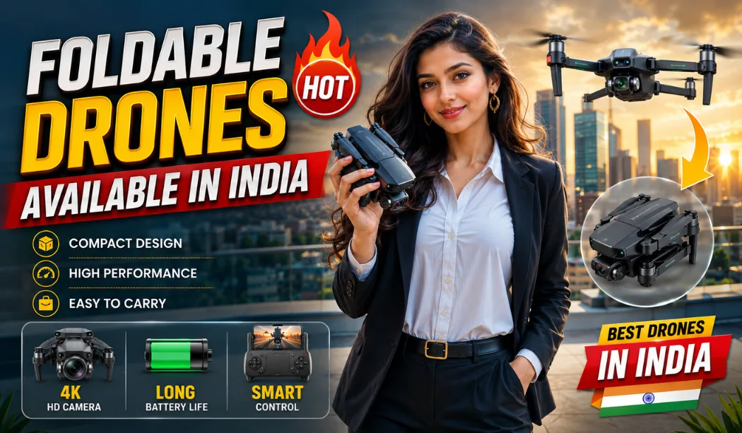 Top 10 Foldable Drones Available In India 2026 Buyers Guide