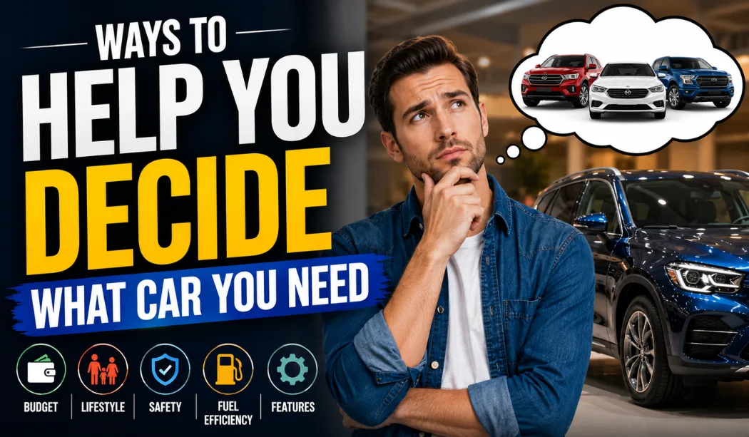Ways To Help You Decide What Car You Need