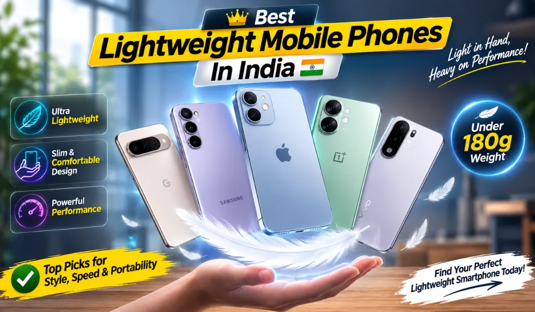 Best Lightweight Mobile Phones In India: Slim And Featherlight Picks