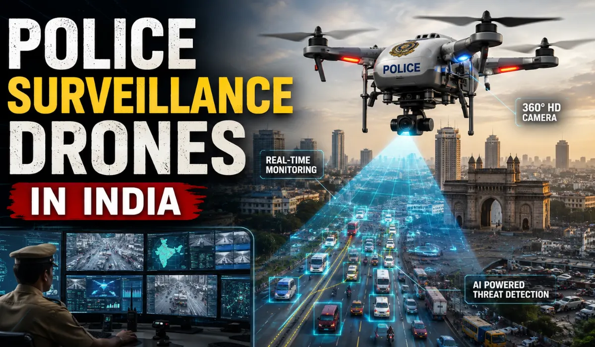 Police Surveillance Drones In India: Modern Security