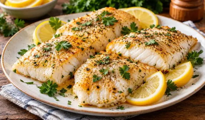 Easy Baked Cod Recipe With Lemon for a Quick Dinner