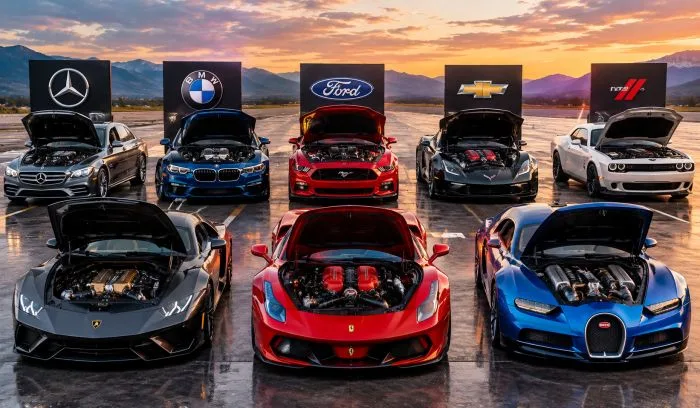 The Biggest Engines Ever Made by Major Car Companies