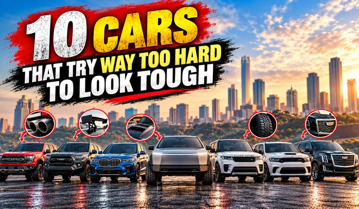 10 Cars That Try Way Too Hard To Look Tough