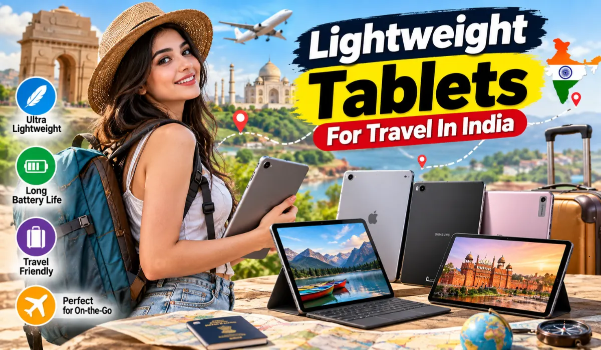 Best Lightweight Tablets For Travel In India: Top Slim Picks for 2026