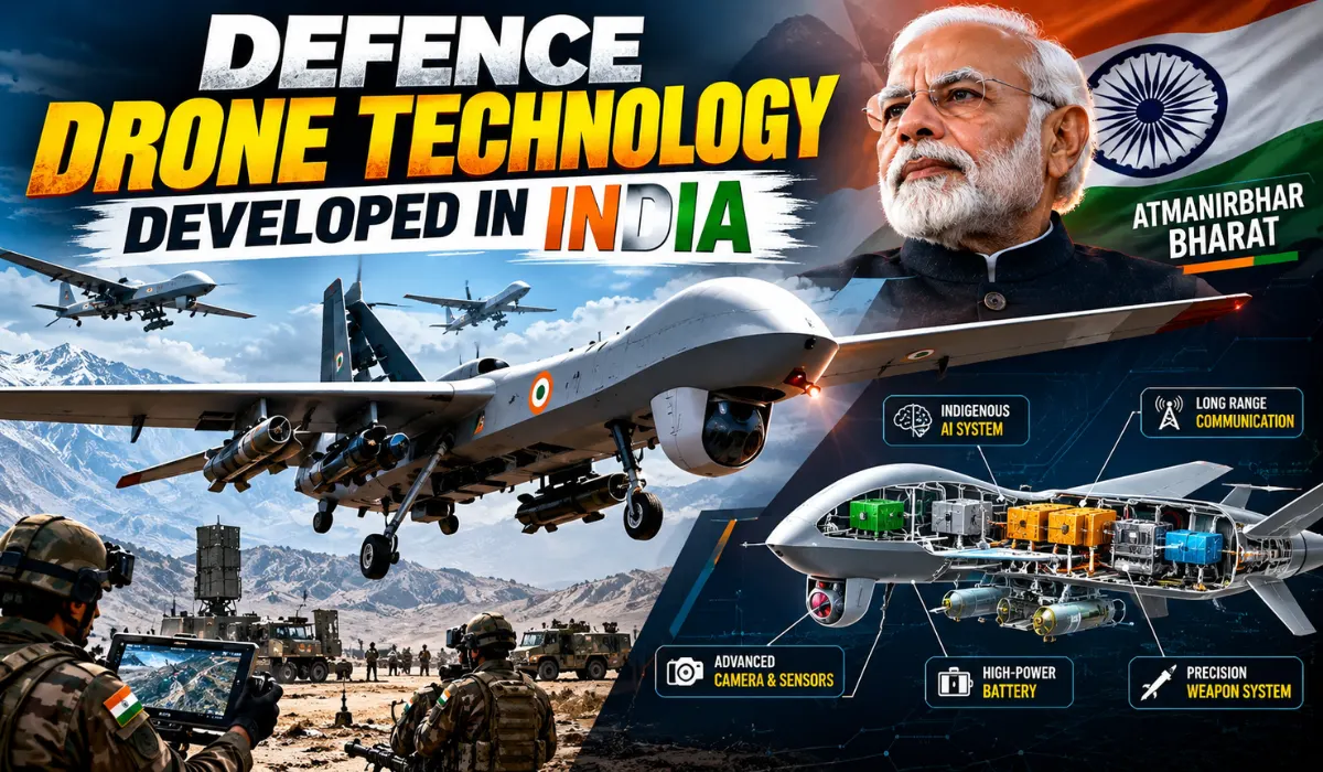 Defence Drone Technology Developed In India: Future of National Security