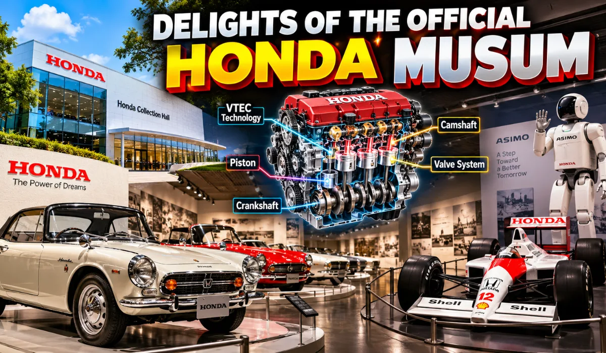 The Delights Of The Official Honda Museum