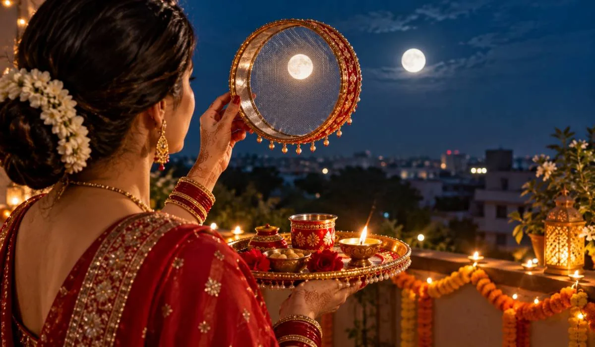 Karwa Chauth 2026 Date and Puja Timing: Sargi, Moonrise and Wishes